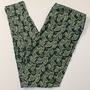 LuLaRoe Leggings. Lucky. TC. Size 12-18. Worn Once.